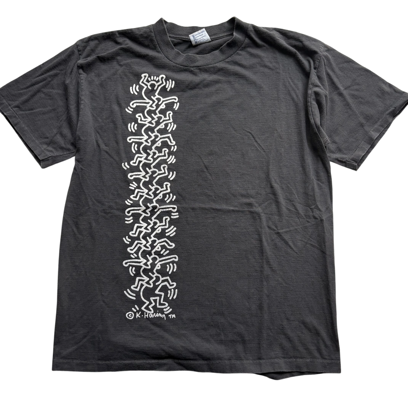 90s Keith Haring Pop Shop Black