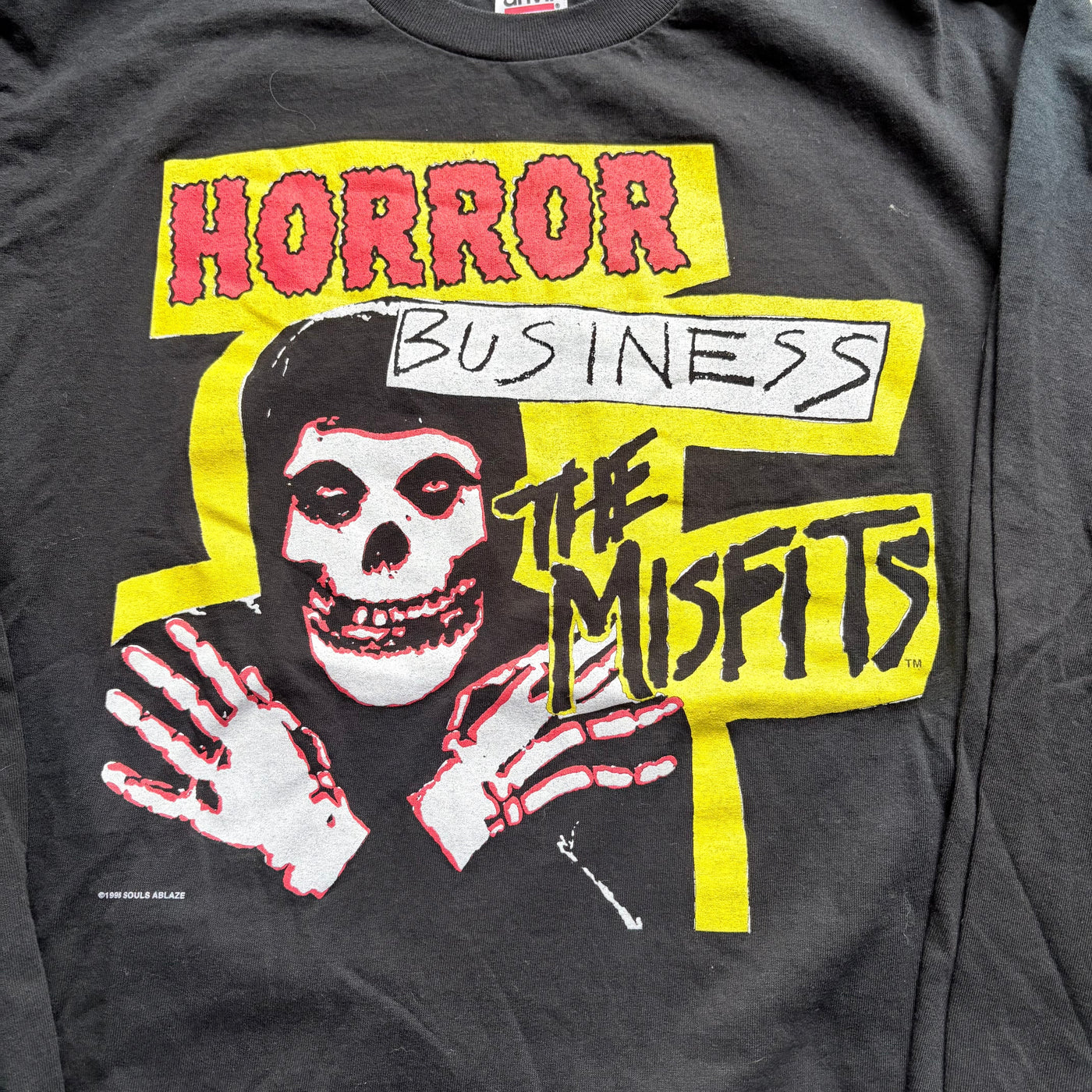 1995 misfits Horror Business Long Sleeve