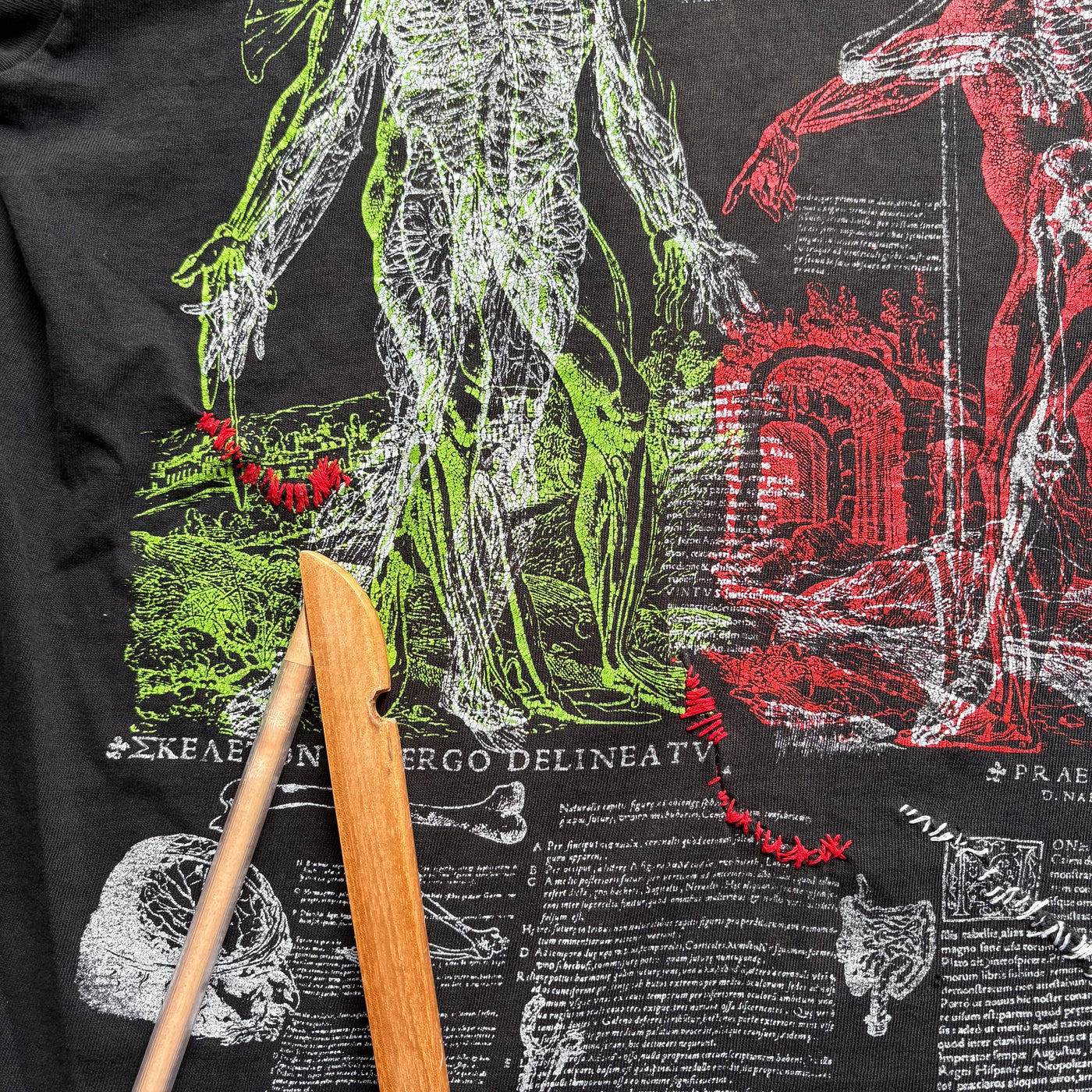 90s Anatomy all over print