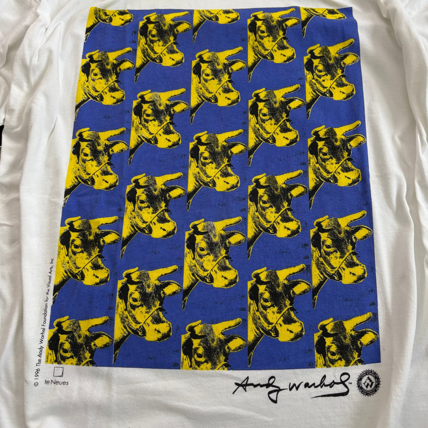 1996 Andy Warhol Cow