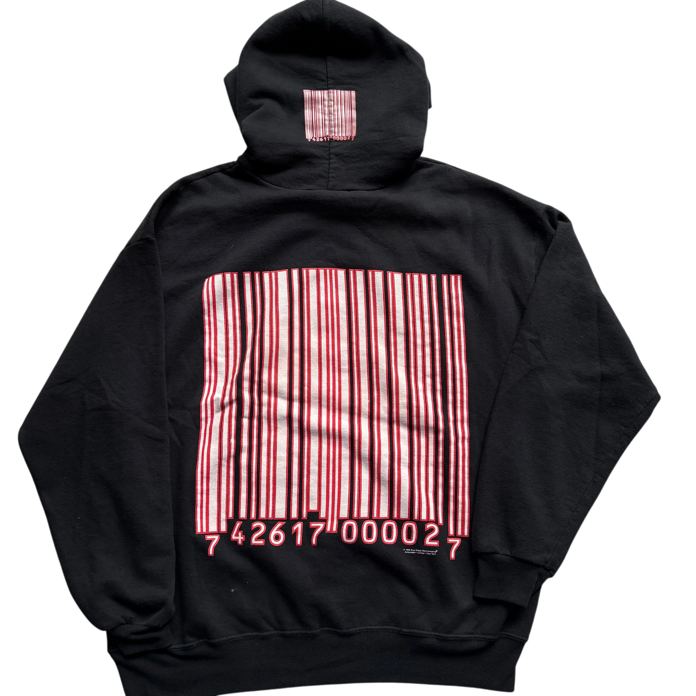 1999 Slip Knot Barcode Hoodie