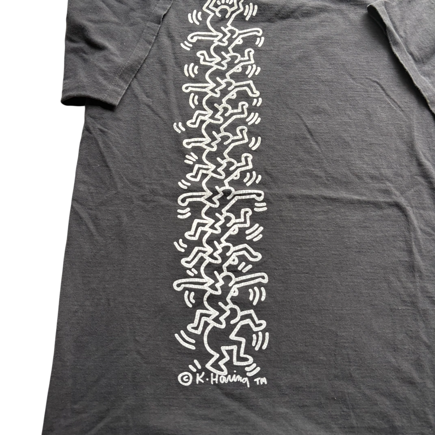 90s Keith Haring Pop Shop Black