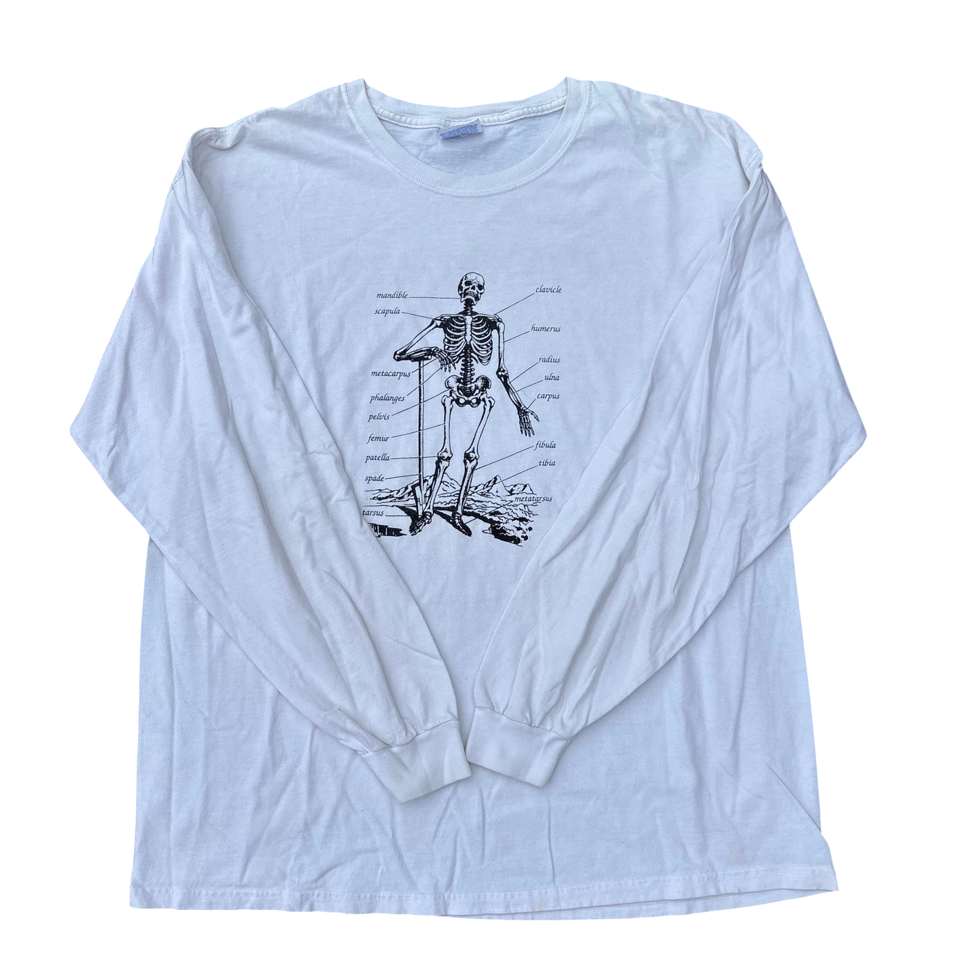 90s Synthes Bones R Us Diagram Longsleeve