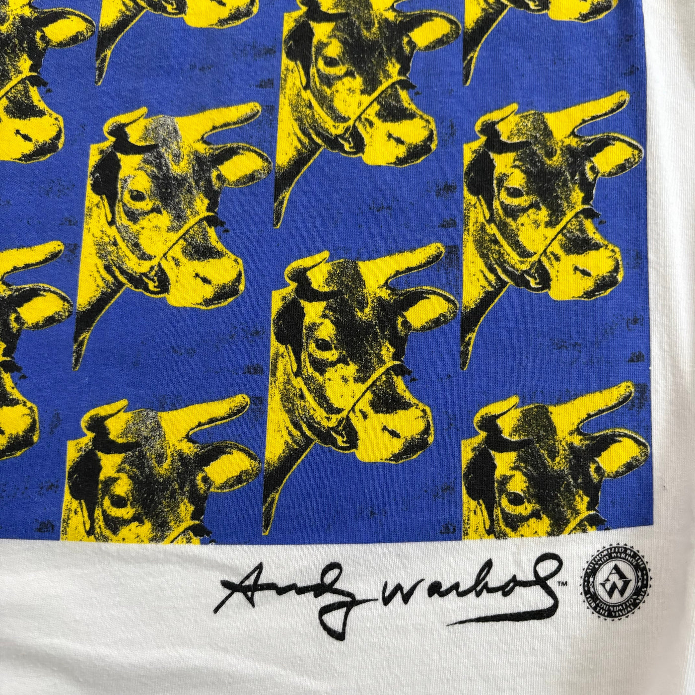 1996 Andy Warhol Cow