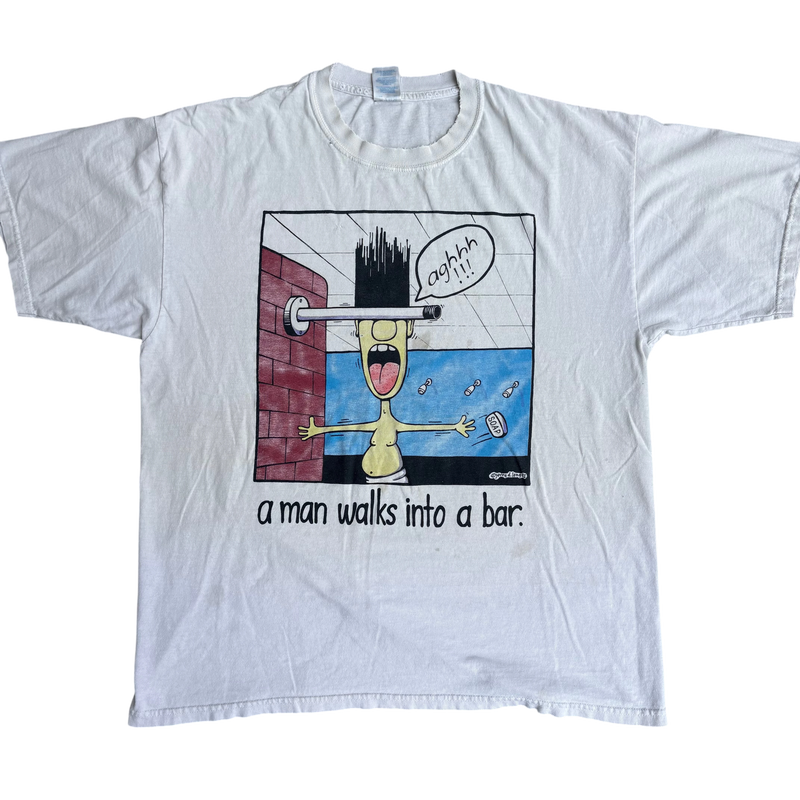 2000s "a man walks into a bar"