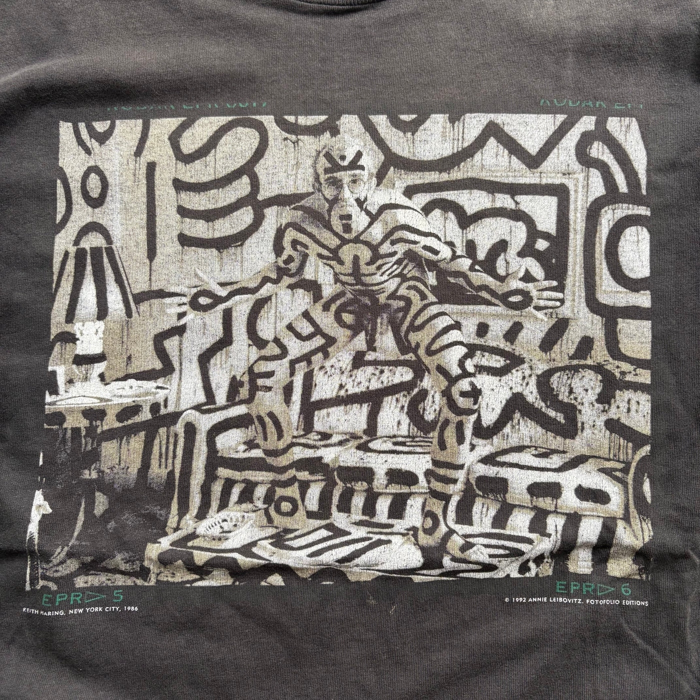 1992 Keith Haring Naked Potrait