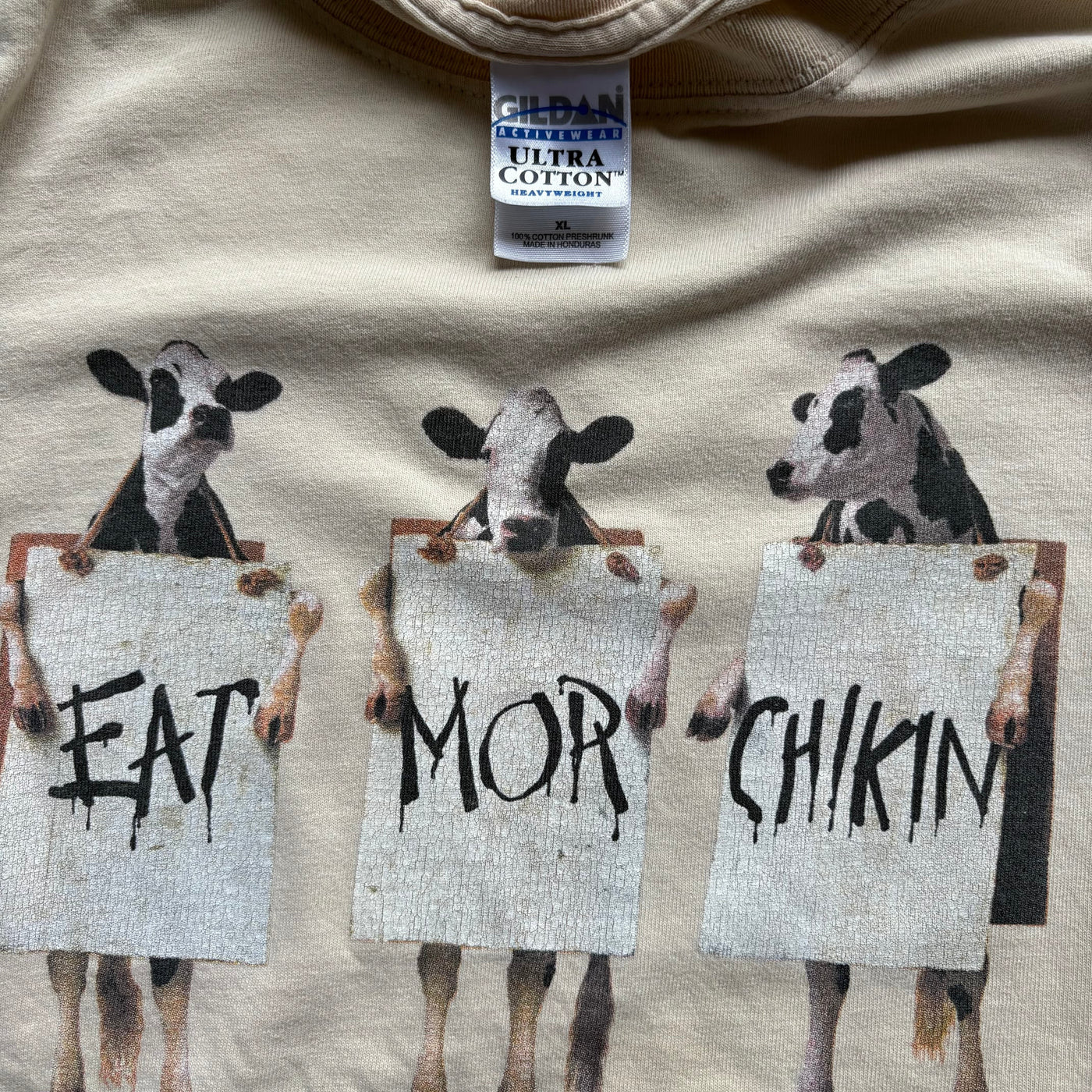 90s Chic Fil A "Eat Mor Chikin"