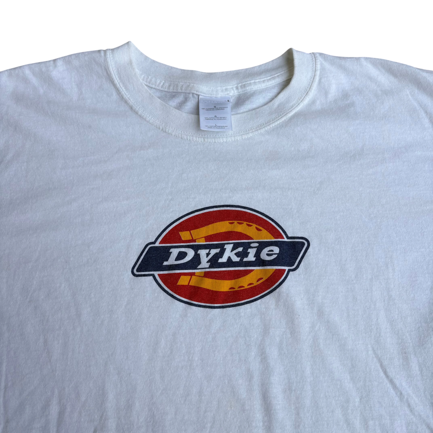 2000s dickies pun "dykie"