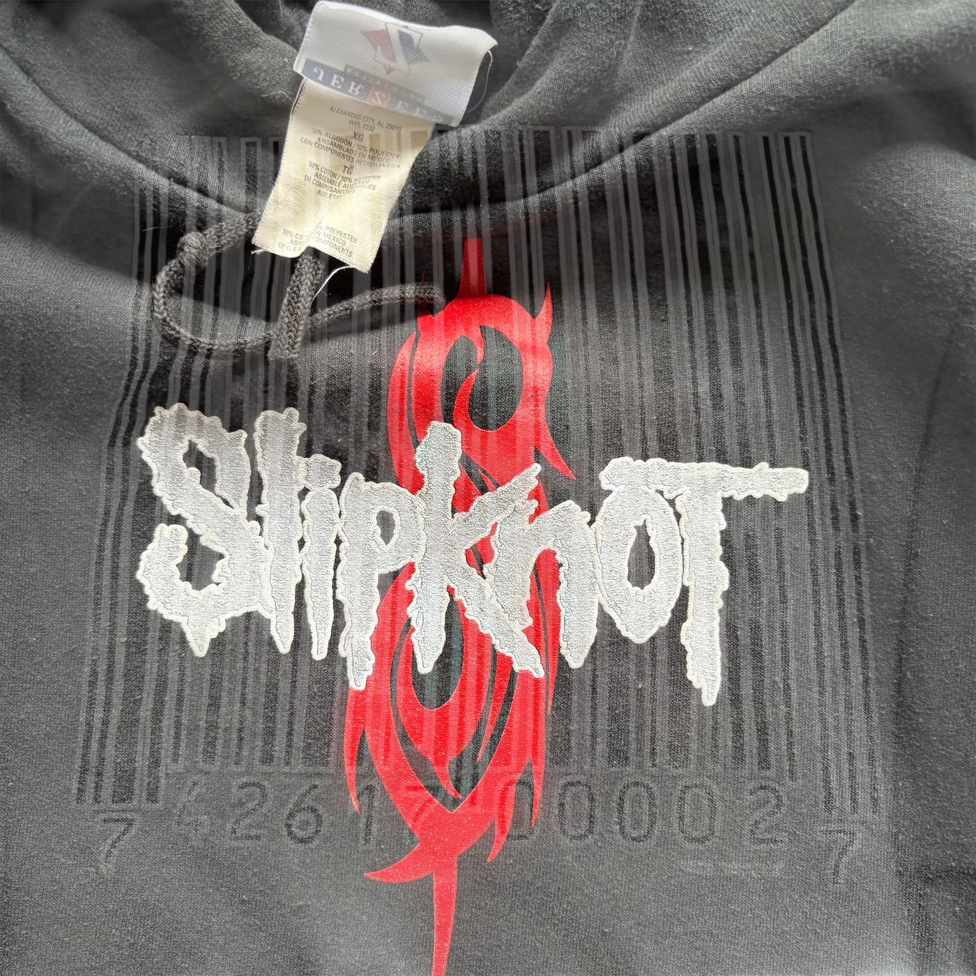 1999 Slip Knot Barcode Hoodie