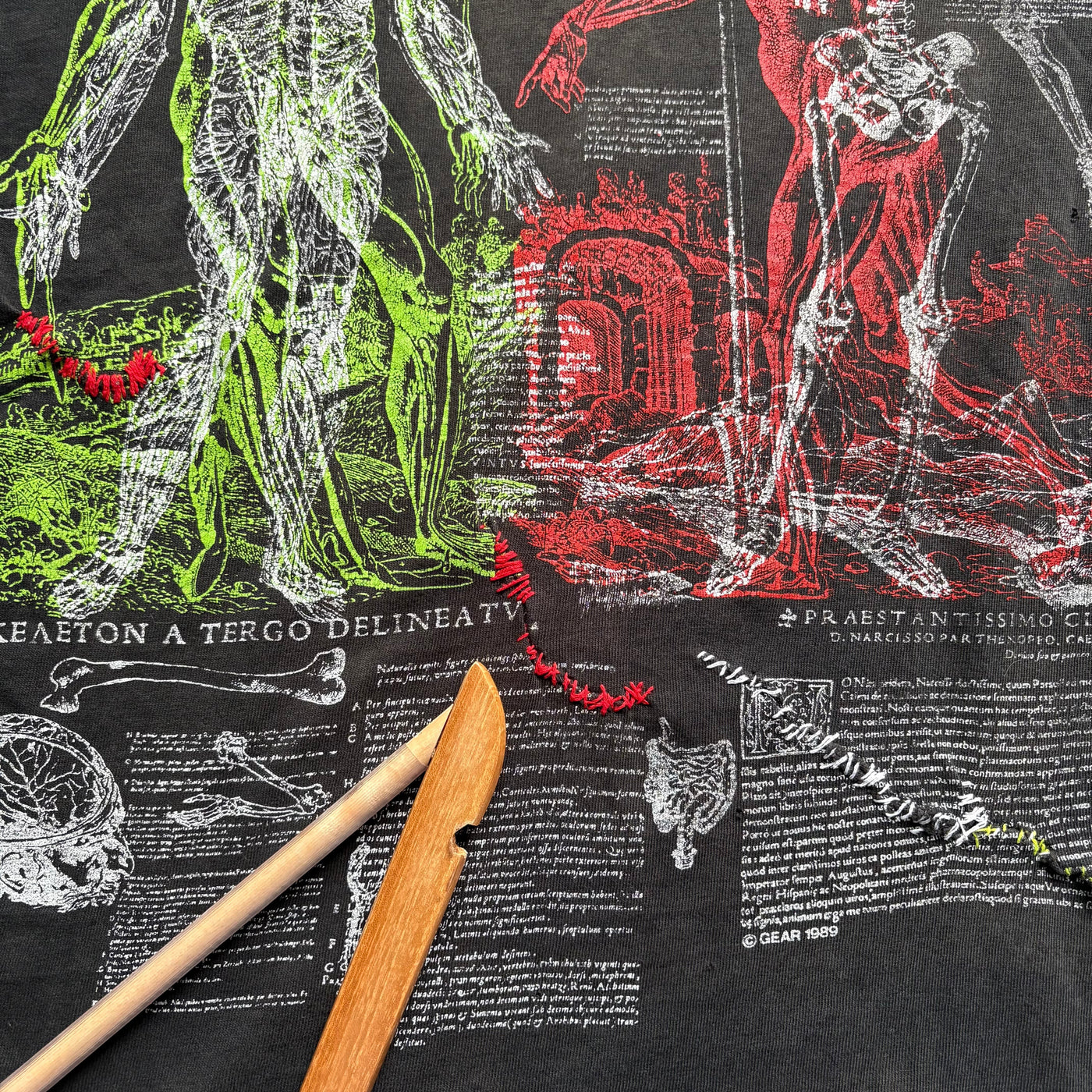 90s Anatomy all over print