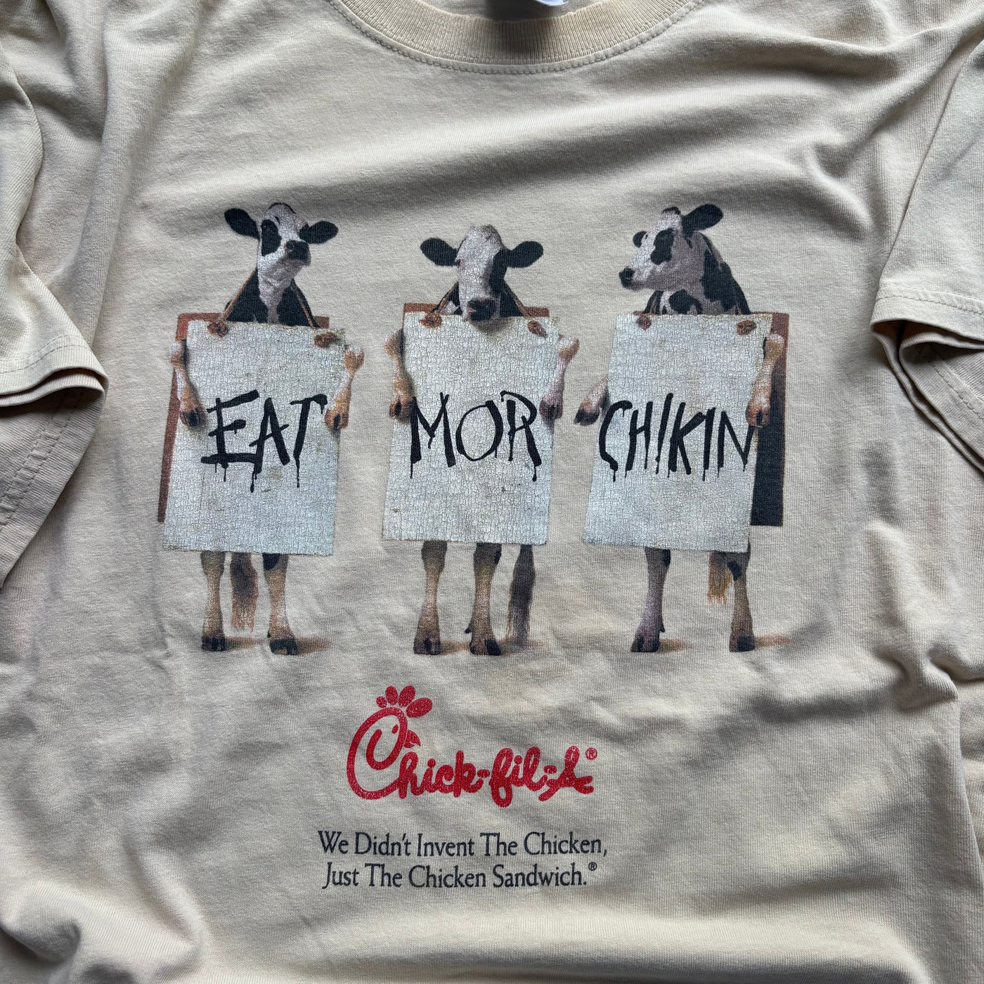90s Chic Fil A "Eat Mor Chikin"